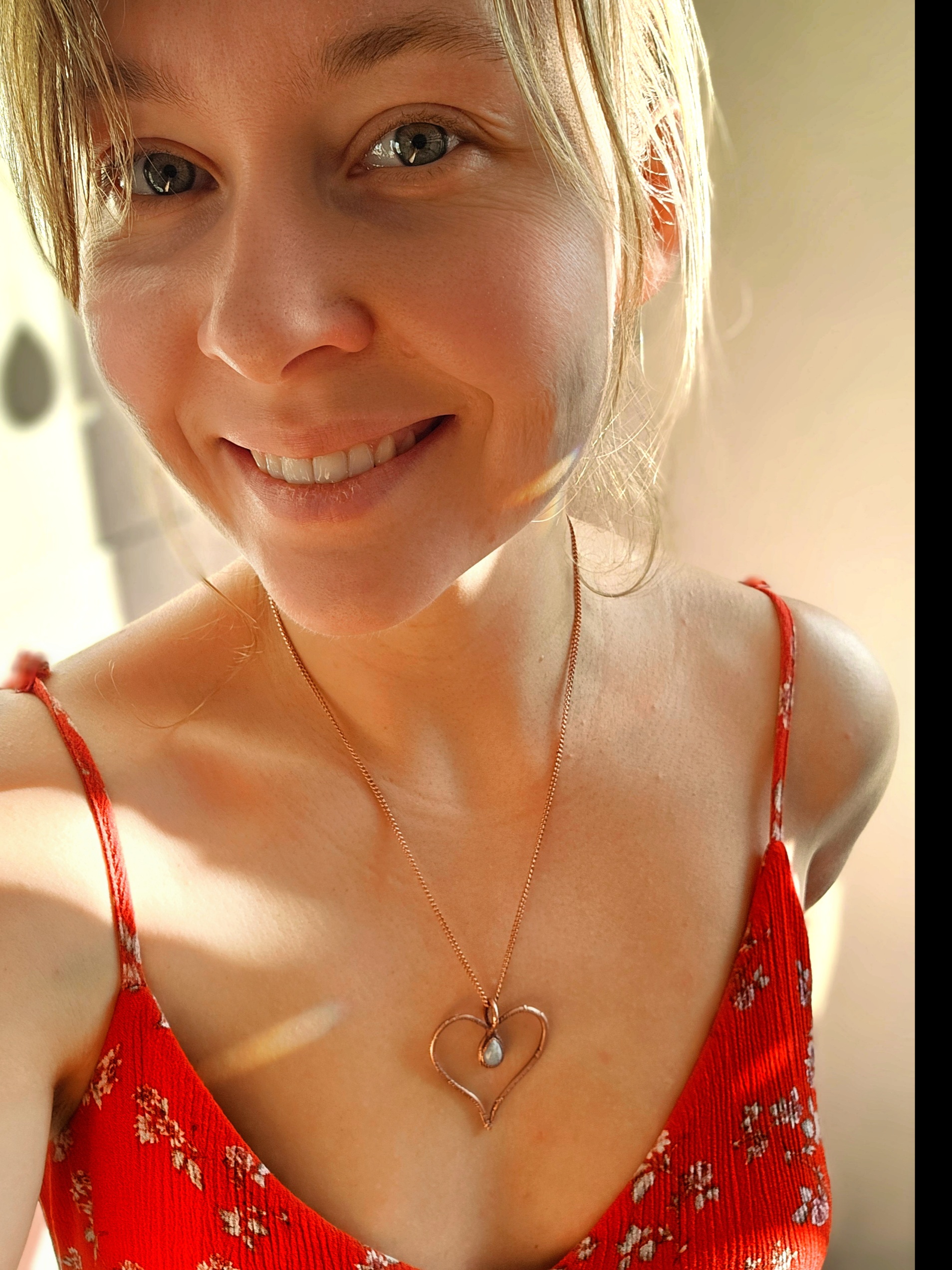 Amulet miedziany - Serduszko Księżycowe - obrazek 8